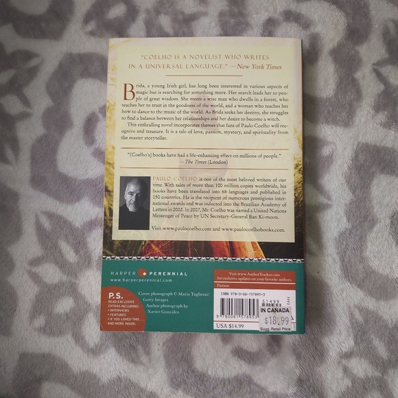 Brida Paulo coelho paperback novel fiction fantasy romance magic - Picture 2 of 7